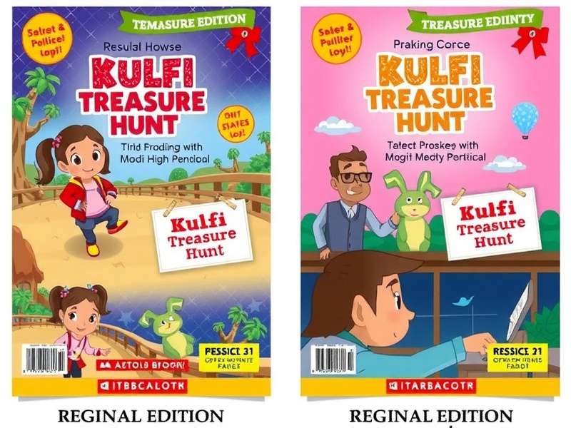 Kulfi Treasure Hunt offers specialized content for different Indian regions Comparison of Regional Editions